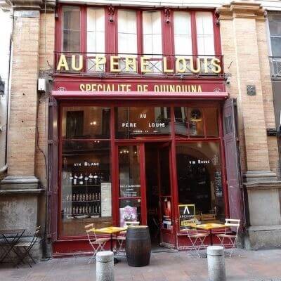 Vin de quinquina au bistrot Père Louis Toulouse